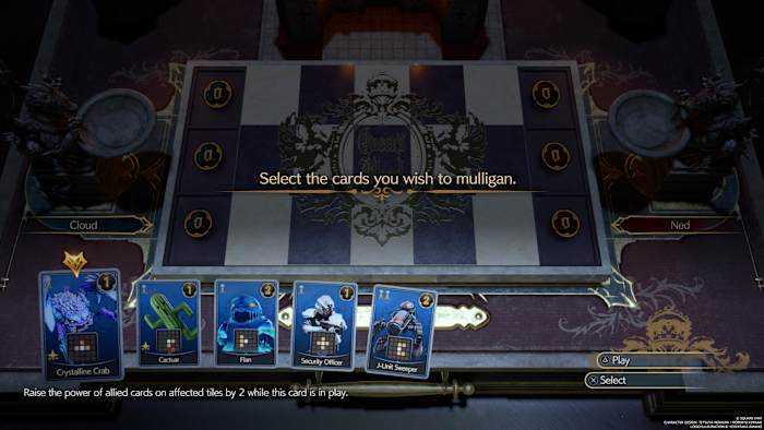 Don't forget to mulligan high cost carts at the start